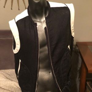 IRO Vest With Leather Trim